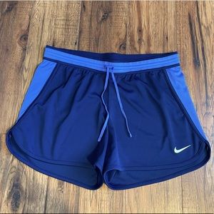 Nike Dri-Fit Blue Athletic Shorts